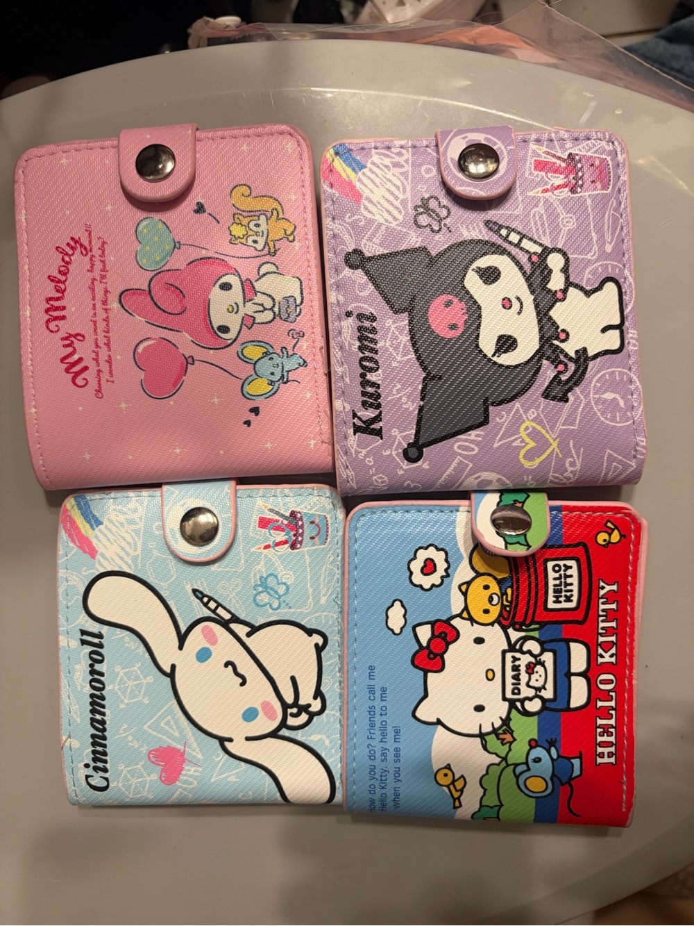 Sanrio Hello Kitty and friends  wallets/pouches